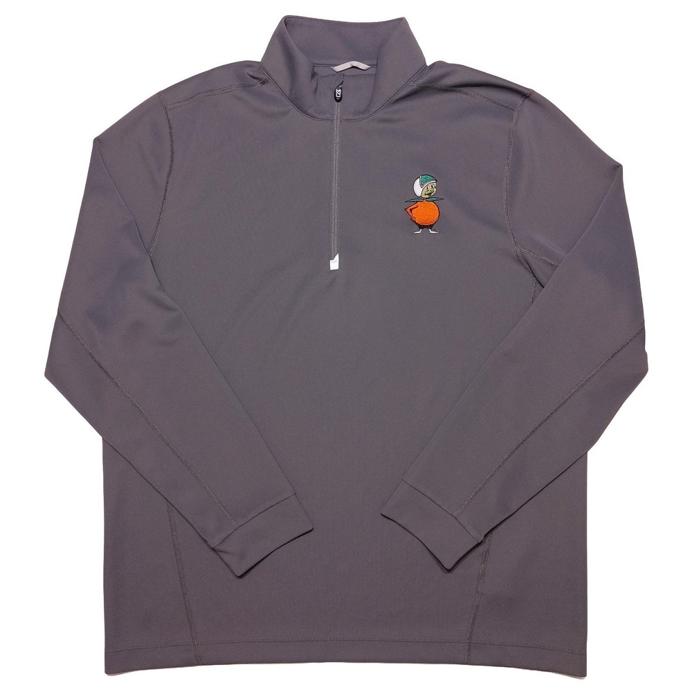 CUTTER & BUCK UCF Knights Citronauts 1/2 Zip Performance Pullover Gray Large L